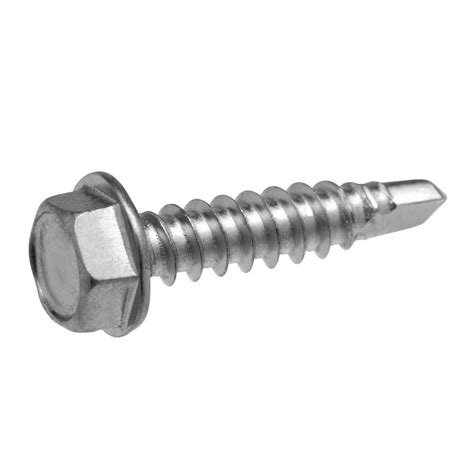 14 x 1 inch hex head sheet metal screw|hex head screws home depot.